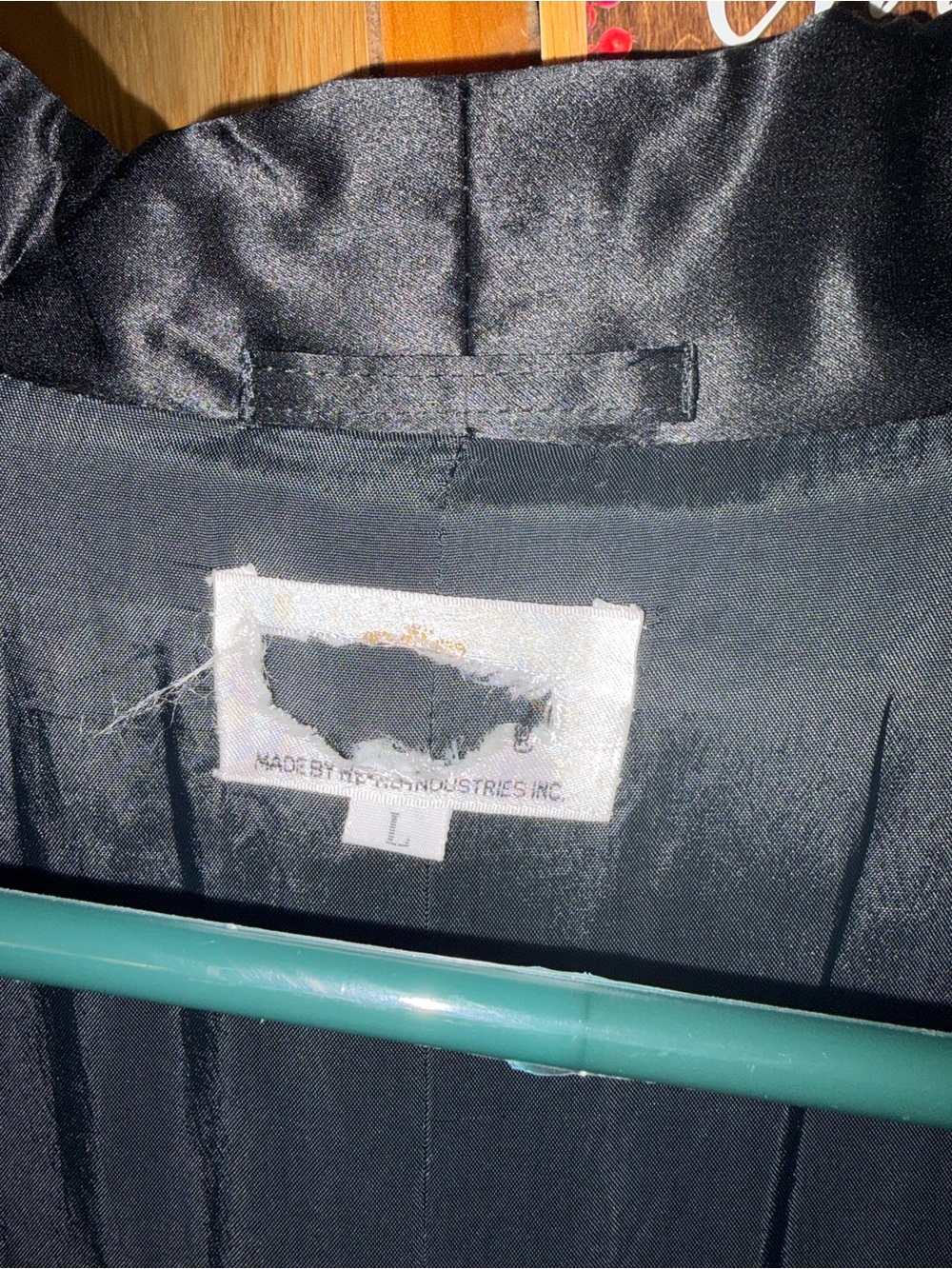 The ‘Black Tie’ label by He-Ro Industries vintage 1980’s black sequin blazer SzL - Picture 3 of 9